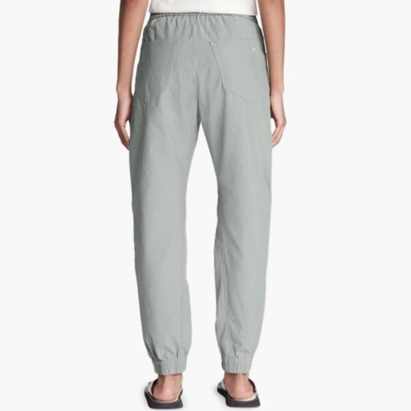 RAG & BONE Engineered Army Green Cotton Jogger Pants Relaxed High Rise Women 29 - Picture 7 of 14